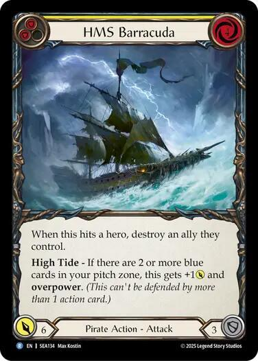 HMS Barracuda - High Seas
