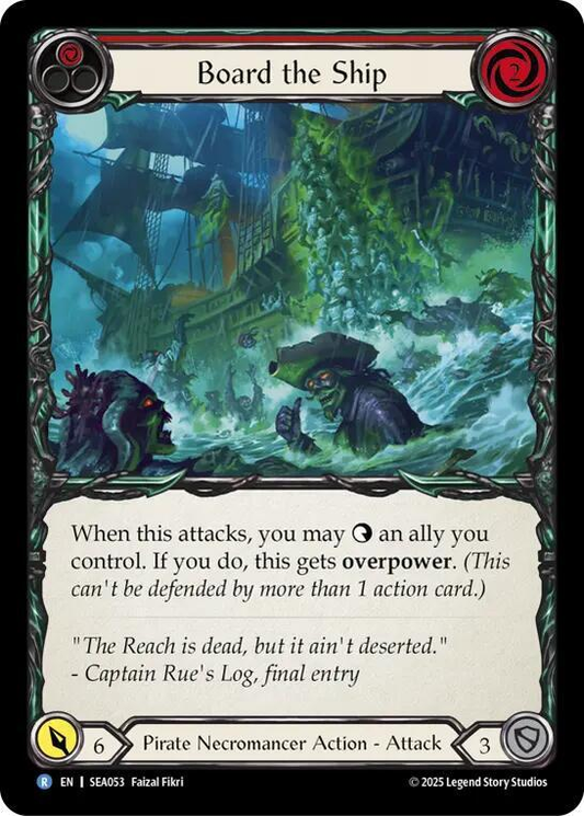 Board the Ship - High Seas