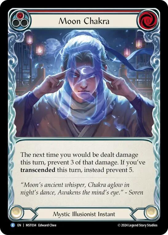 Moon Chakra (Red) - Part the Mistveil (MST)