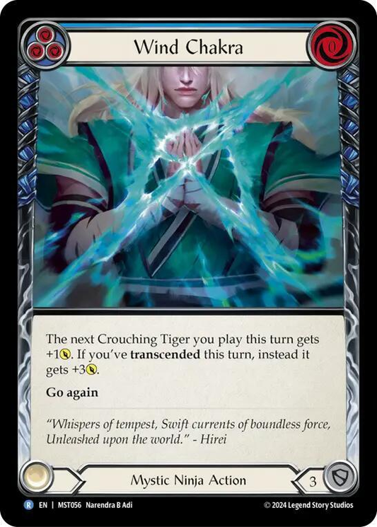 Wind Chakra (Blue) - Part the Mistveil (MST)