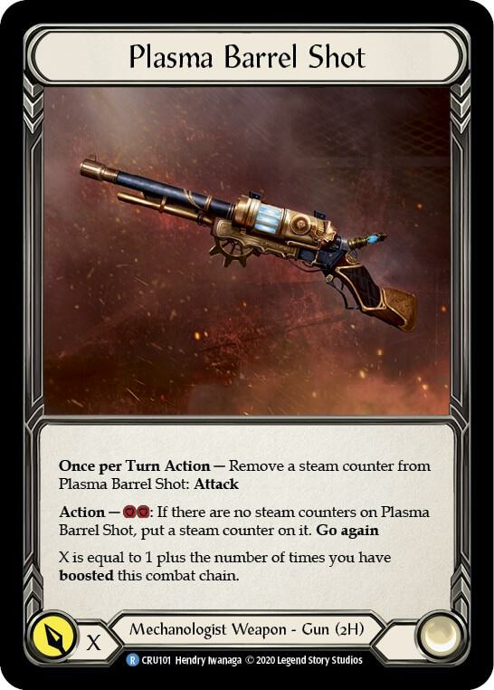Plasma Barrel Shot - Crucible of War (CRU)