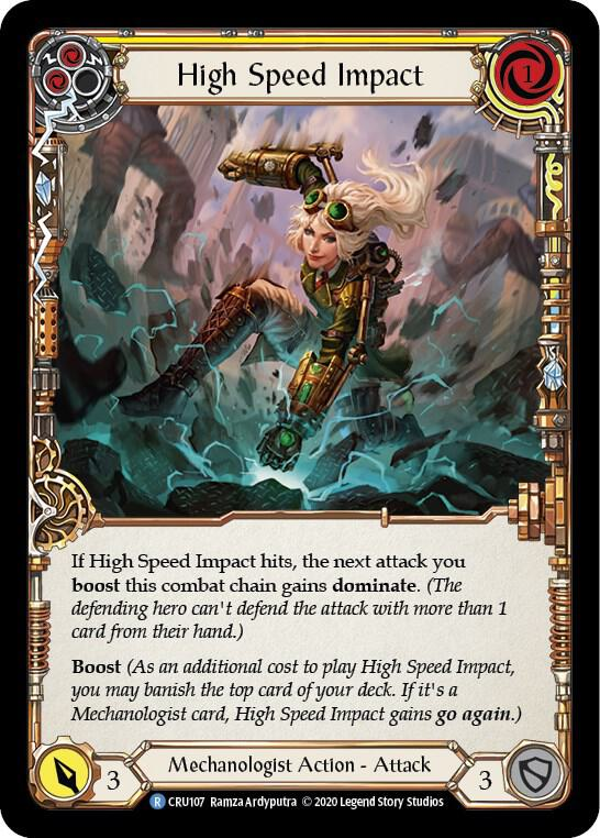 High Speed Impact (Yellow) - Crucible of War (CRU)