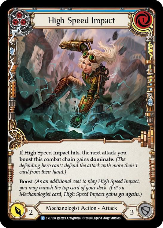 High Speed Impact (Blue) - Crucible of War (CRU)