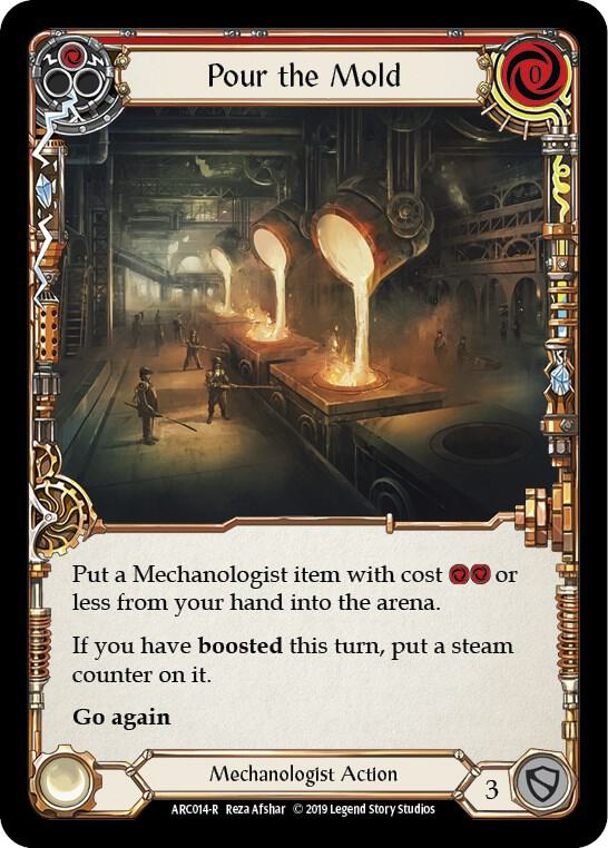 Pour the Mold (Red) - Arcane Rising (ARC)