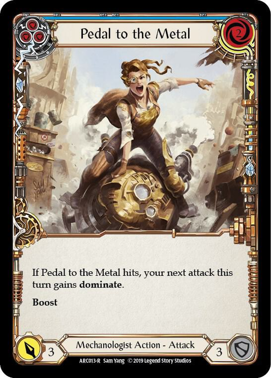 Pedal to the Metal (Blue) - Arcane Rising (ARC)