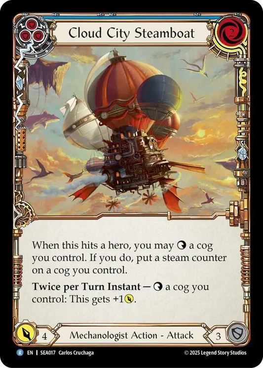 Cloud City Steamboat (Blue) - High Seas