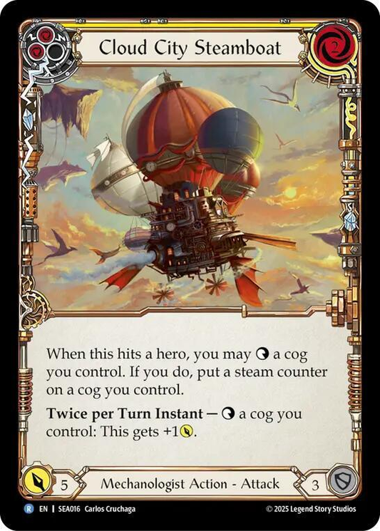 Cloud City Steamboat (Yellow) - High Seas
