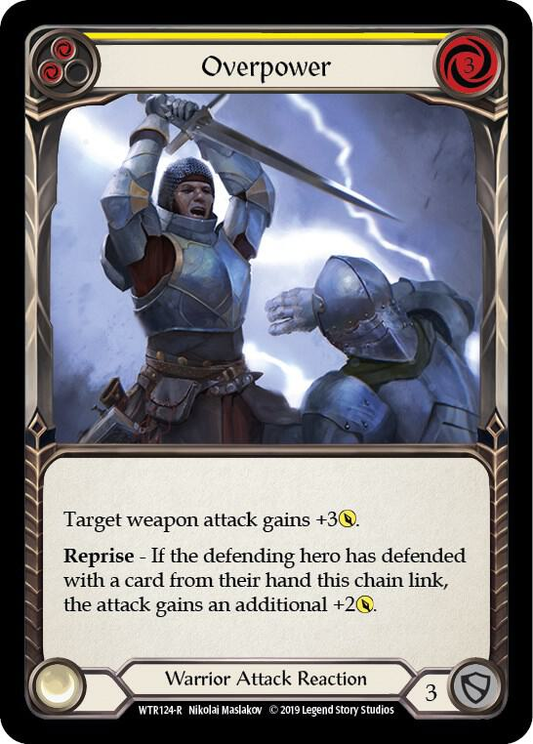 Overpower (Yellow) - Welcome to Rathe (WTR)