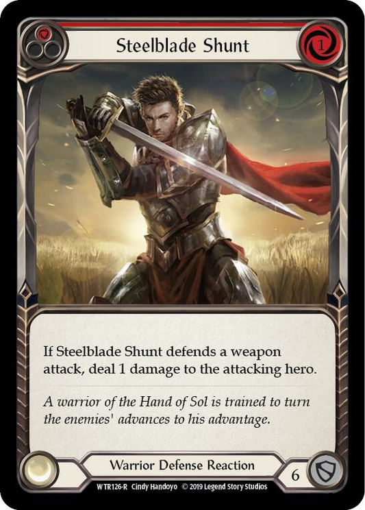 Steelblade Shunt (Red) - Welcome to Rathe (WTR)