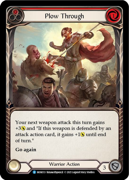 Plow Through (Red) - Monarch (MON)