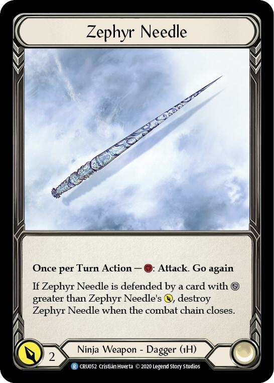 Zephyr Needle - Crucible of War (CRU)