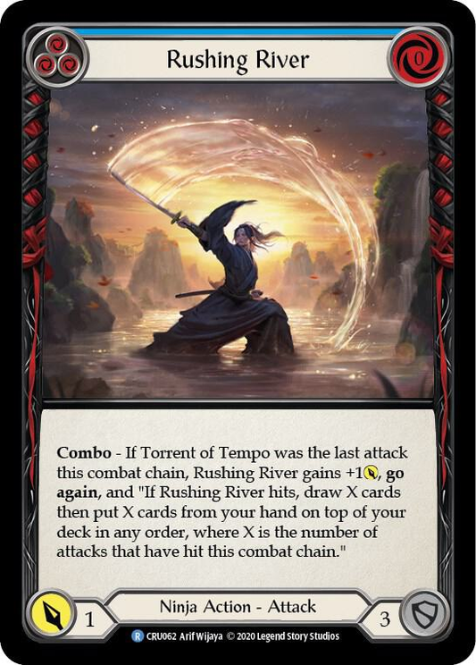 Rushing River (Blue) - Crucible of War (CRU)