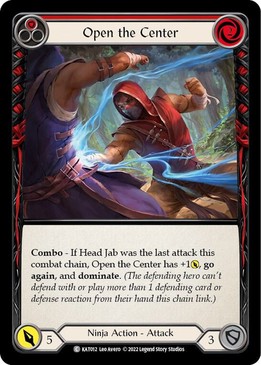 Open the Center (Red) - Blitz Deck: Outsiders - Katsu