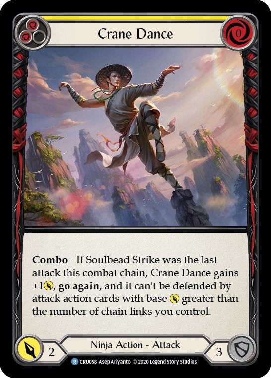 Crane Dance (Yellow) - Crucible of War (CRU)