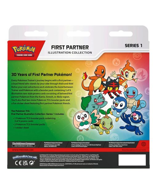 Pokémon TCG First Partner Illustration Collection