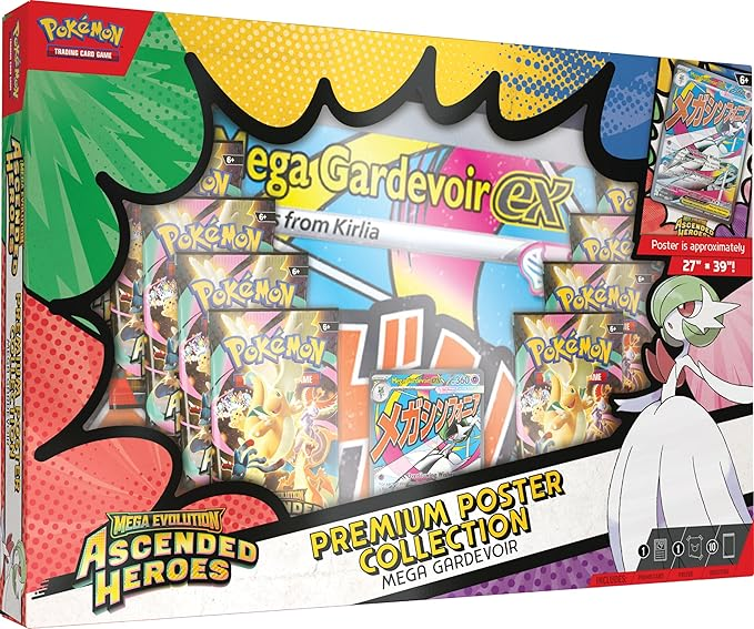 Premium Poster Collection Mega Gardevoir - Ascended Heroes Pokemon TCG