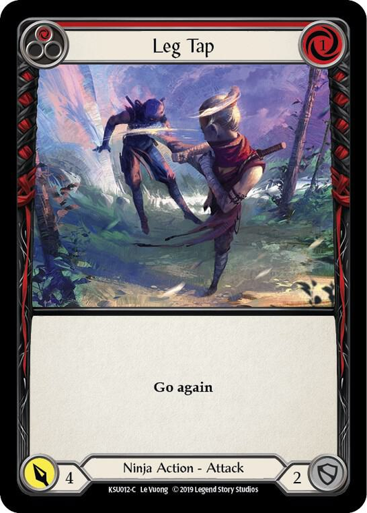 Leg Tap (Red) - Hero Deck: Katsu (KSU)