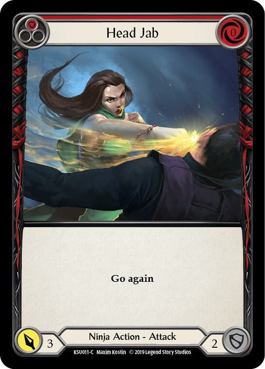 Head Jab (Red) - Hero Deck: Katsu (KSU)