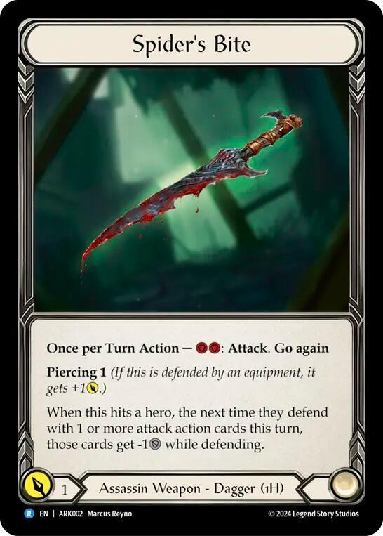Spider's Bite - Blitz Deck: The Hunted - Arakni