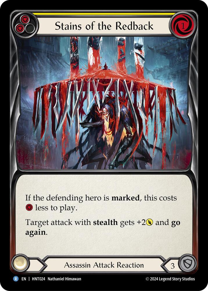 Stains of the Redback (Yellow) - The Hunted