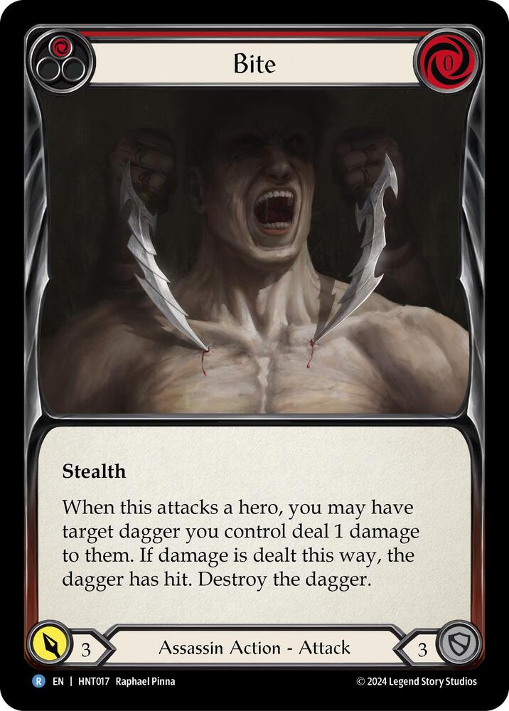 Bite (Red) - The Hunted