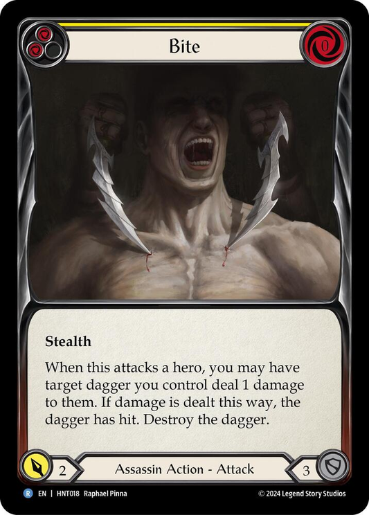 Bite (Yellow) - The Hunted