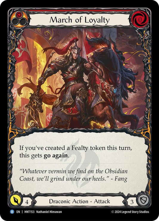 March of Loyalty (Red) - The Hunted