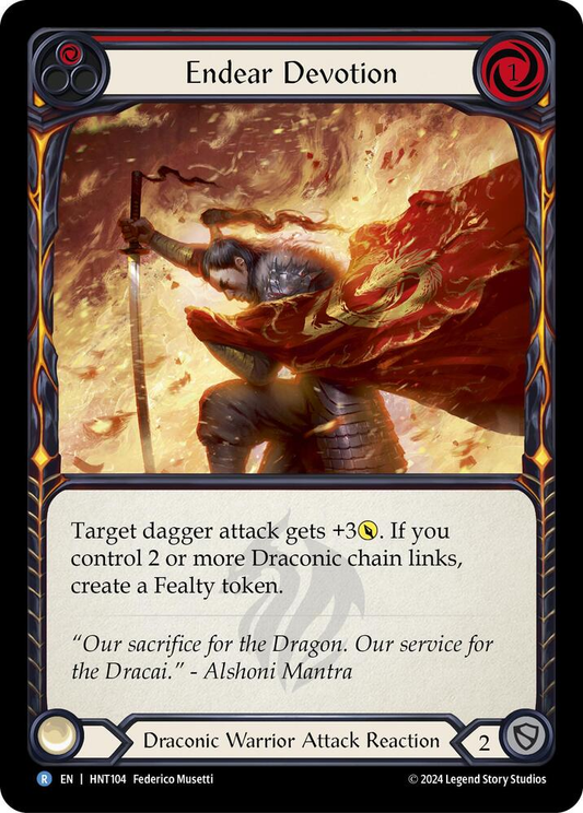 Endear Devotion (Red) - The Hunted